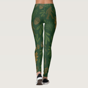 Leggings inspiradas na natureza com um toque lúdic