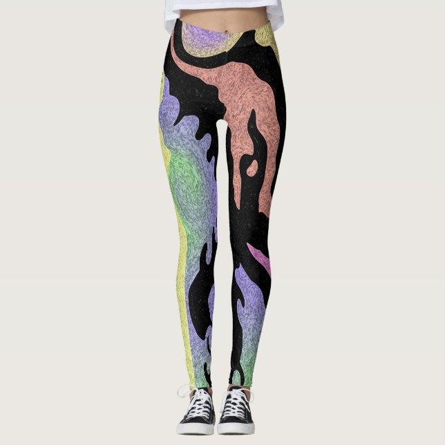Leggings inspiradas nativas (Frente)
