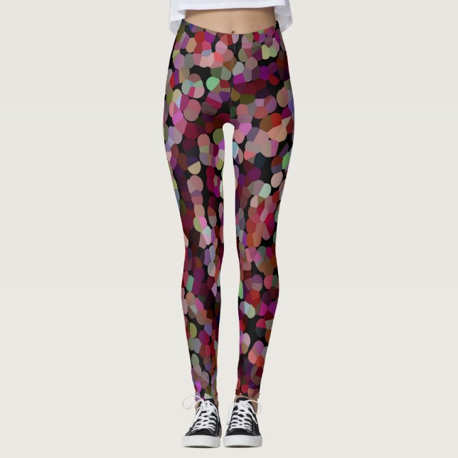 Leggings inspiradas no Bokeh (Frente)