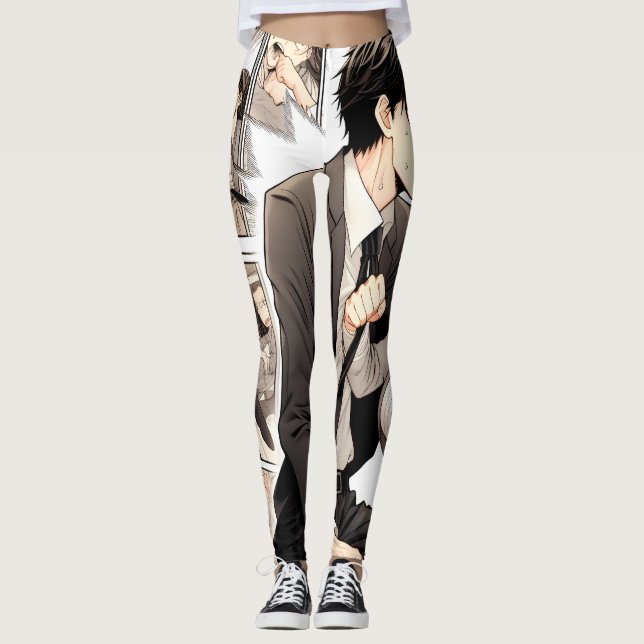 Leggings inspiradas no mangá (Frente)