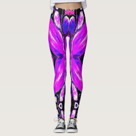 Leggings Inspiradas pela Borboleta