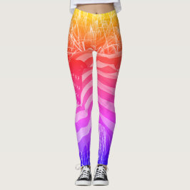 Leggings Ipanema de Bandeira Americana e Fireworks