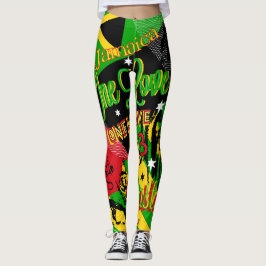 Leggings Jamaican Reggae Rasta