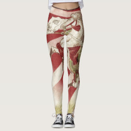 Leggings JAPONESAS DE CAVALO IMPRESSO