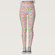 Leggings Jellybean Queen em French Vanilla