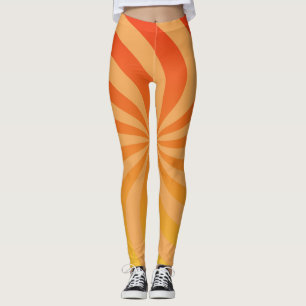 Leggings Laranja Explosão Solar