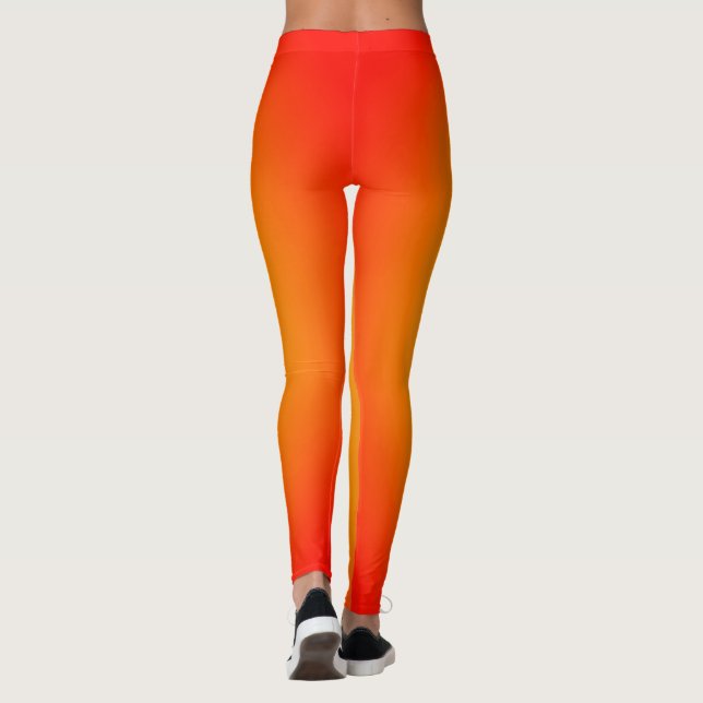 Leggings laranja spank (Verso)