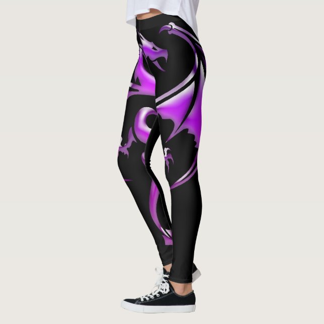 Leggings legal de dragões (Esquerda)