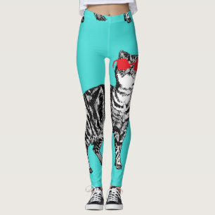 Leggings Legal de Negra e Aqua