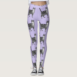 Leggings Legal de Pele e Prato