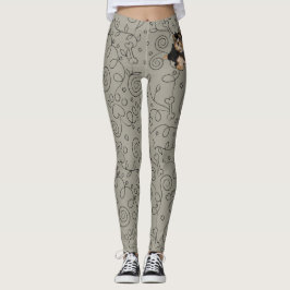 Leggings Levam Seu Terrier Para Trabalhar/Desistir