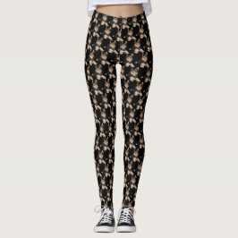 Leggings Leve Seu Terrier Para O Trabalho Padrão A