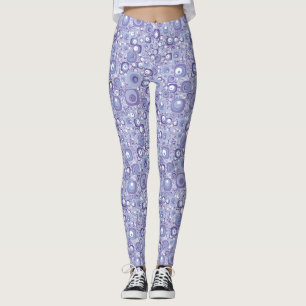 Leggings Liláticas, Leggings roxas para presente d