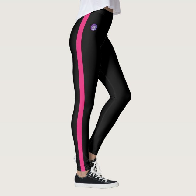 Leggings Lineares Trituradas A Rosa JK 2022 (Direita)