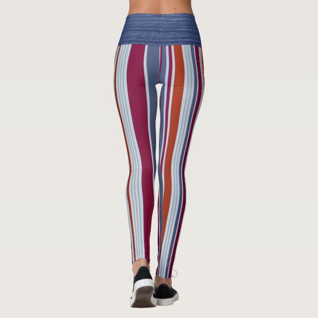 Leggings Listradas  (Verso)