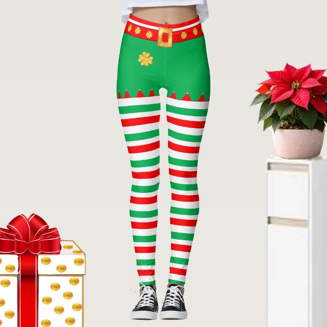 Leggings listradas de elfo fofo (Criador carregado)