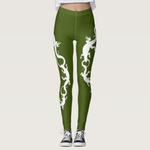 Leggings Lizard Repudiam Leggings de Arte da Vida