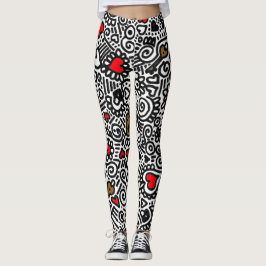 Leggings Lock And Key