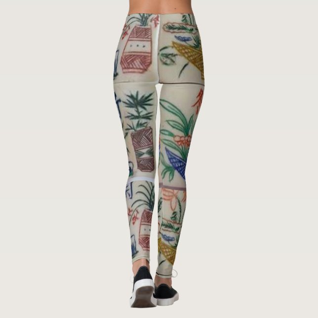Leggings Long Mahjongg (Verso)