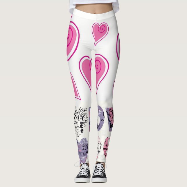 Leggings Longos do Dia dos Namorados (Frente)