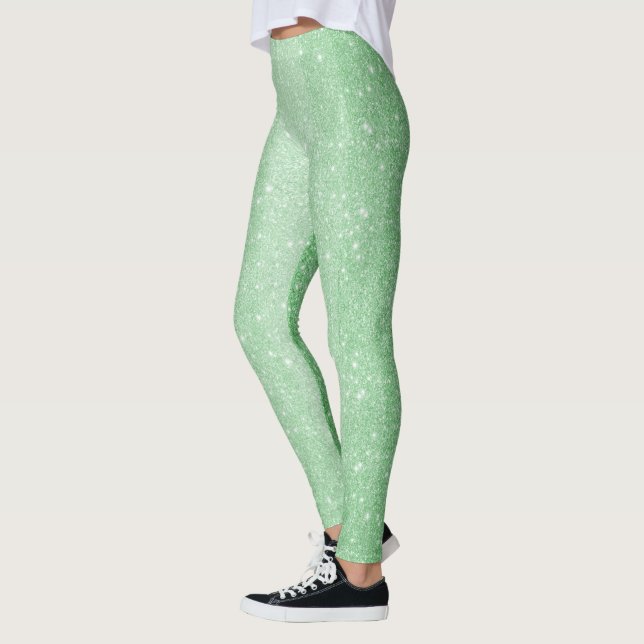 Leggings - Mão Verde Espumante (Esquerda)