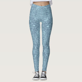 Leggings Medalhão Azul