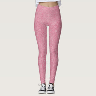 Leggings Medalhão Rosa
