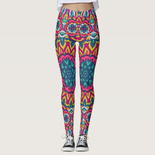 Leggings mit schönem Muster