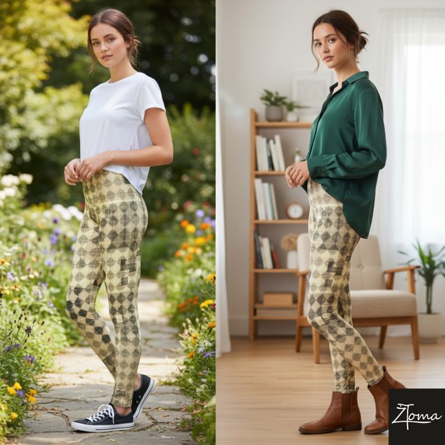 Leggings Monocromáticos Musa (Criador carregado)