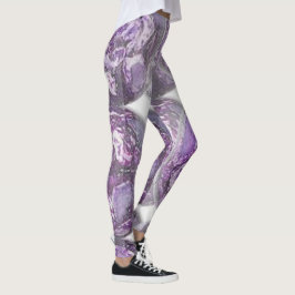 Leggings Mosaicas Roxas
