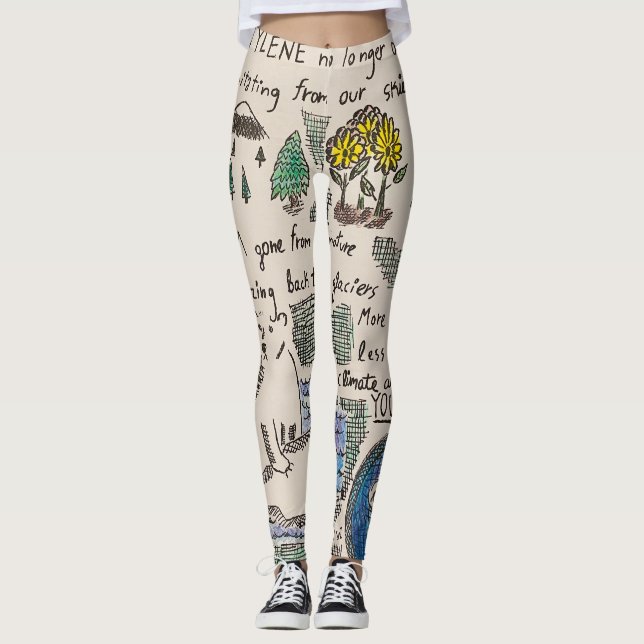 Leggings Mudança Climática (Frente)