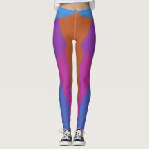 Leggings multicoloridas