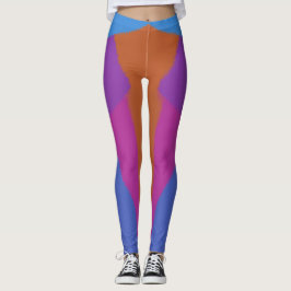 Leggings multicoloridas