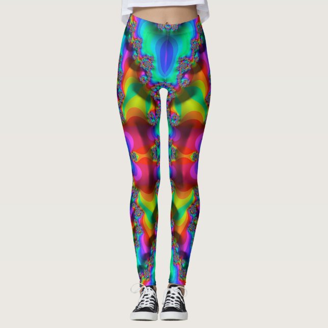 Leggings ~multicolorido brilhante ~ Original (Frente)