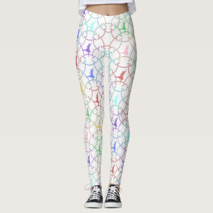 Leggings Múltiplas de Cores do Planalto Dança