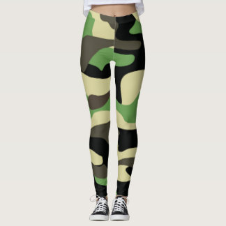 Leggings na moda de Camouflage