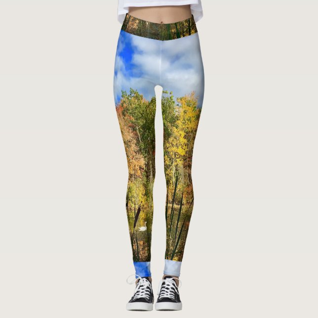Leggings naturais (Frente)