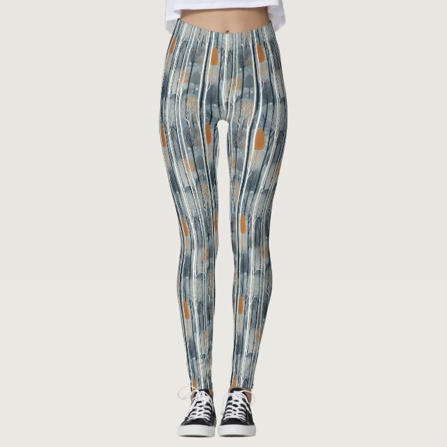 Leggings naturais escandinavas (Frente)