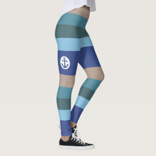 Leggings náuticas
