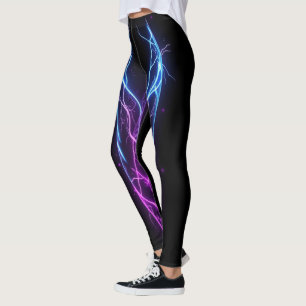 Leggings Neon Energy Flow para Academia e Atividad