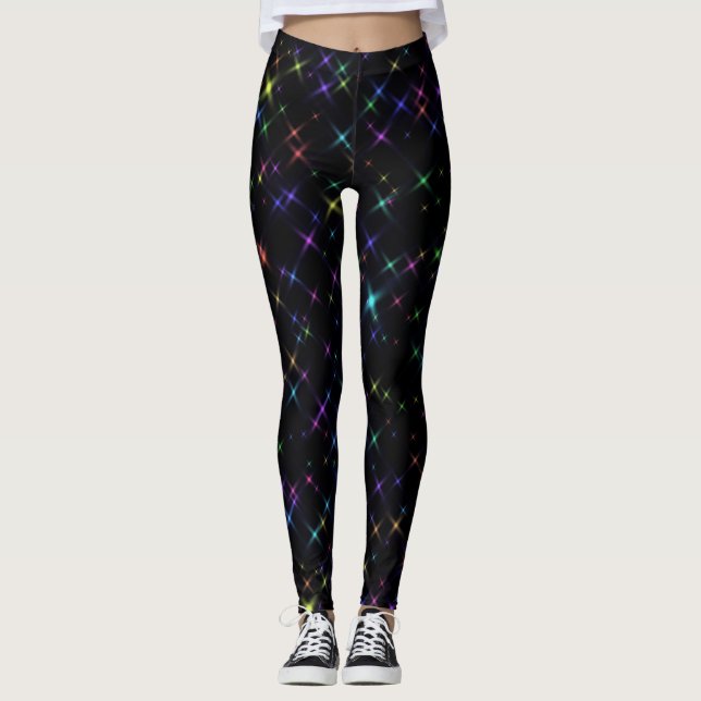 Leggings Neon Stars (Frente)