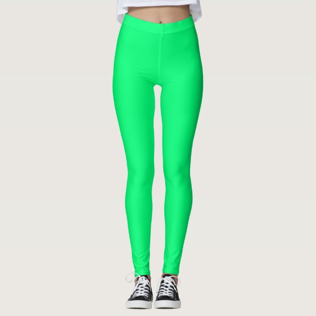 Leggings Neon Verdes (Frente)