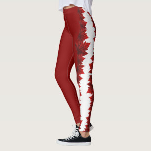 Leggings no Canadá Maple Leaf Team Leggings