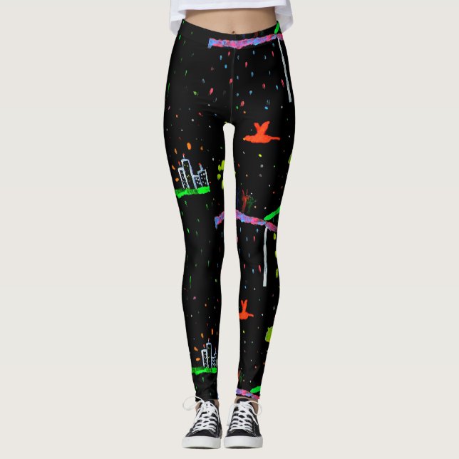 Leggings noturnas (Frente)