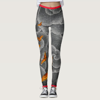 Leggings NUVENS DE JAPONÊS E BORRACHAS