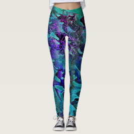 Leggings oceânicas