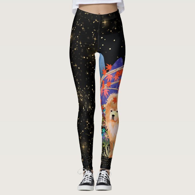 Leggings ORIGAMI AUTUMN Chow (Frente)