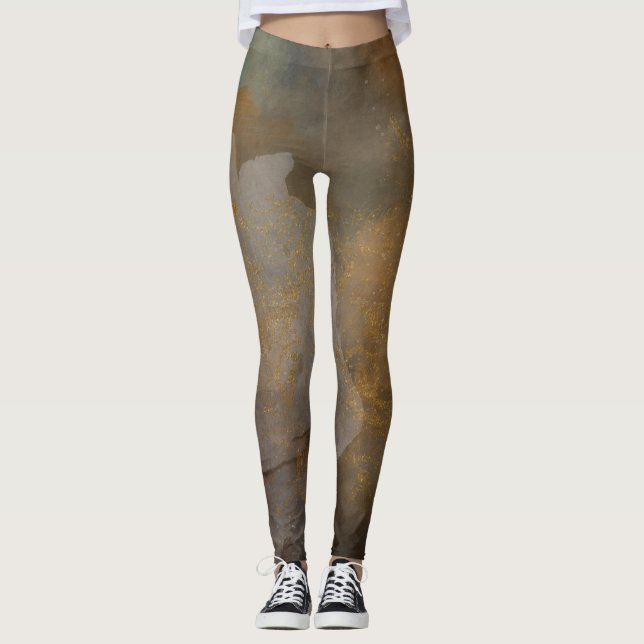 Leggings Padrão Vintage (Frente)