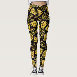 Leggings para amantes de queijo