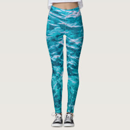 Leggings para exercício de água para mulheres